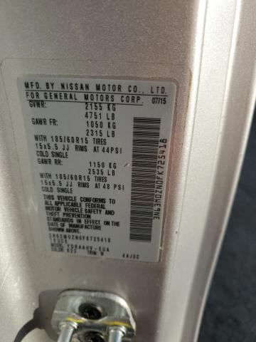 2015 CHEVROLET CITY EXPRE - 3N63M0ZN0FK725418
