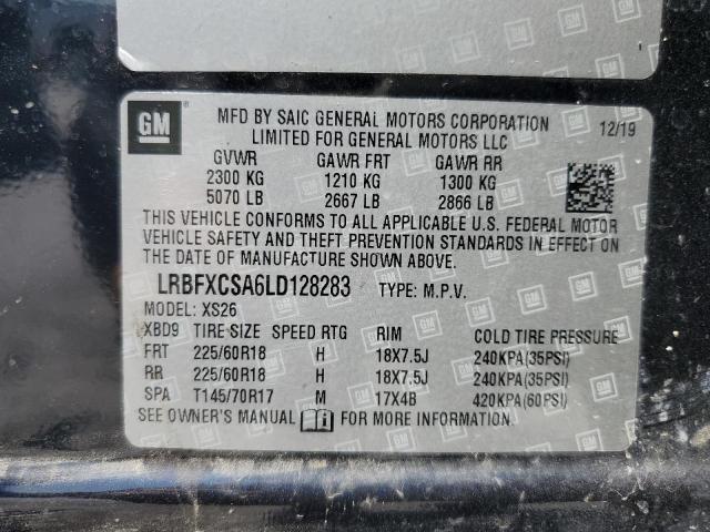 LRBFXCSA6LD128283 Buick Envision Essence