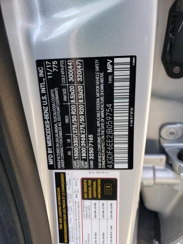 4JGDF6EE2JB059754 Mercedes-Benz Gls 450 4matic