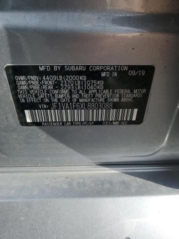 JF1VA1F6XL8803088 Subaru Wrx Premium