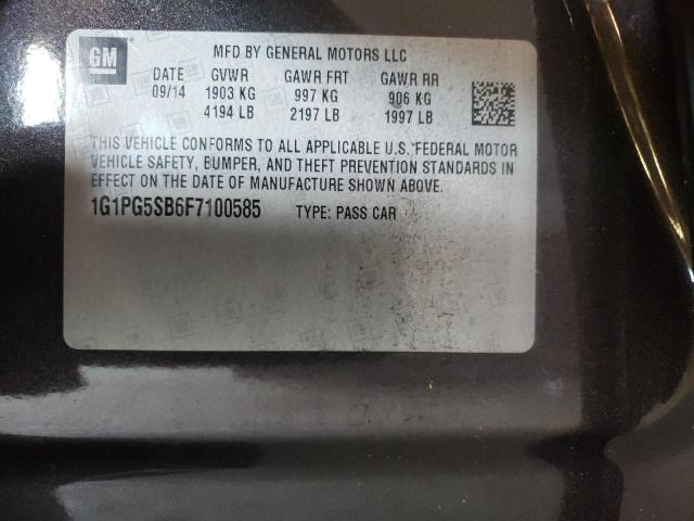 2015 CHEVROLET CRUZE LTZ - 1G1PG5SB6F7100585