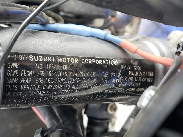2005 SUZUKI DR650 SE JS1SP46A652101464