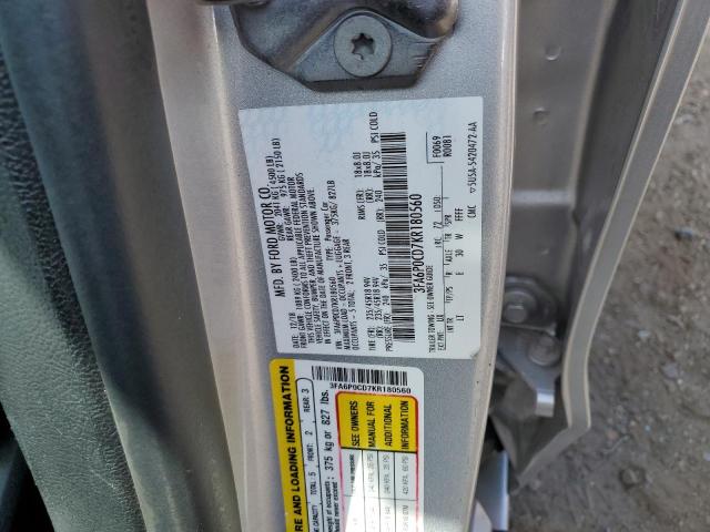 3FA6P0CD7KR180560 Ford FUSION SEL