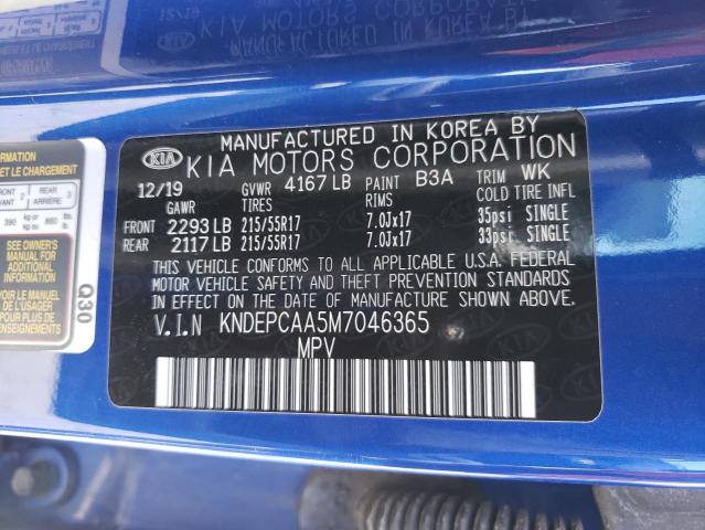 KNDEPCAA5M7046365 KIA Seltos Lx