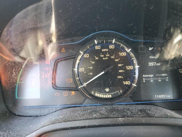2017 HYUNDAI IONIQ BLUE - KMHC65LC9HU046389