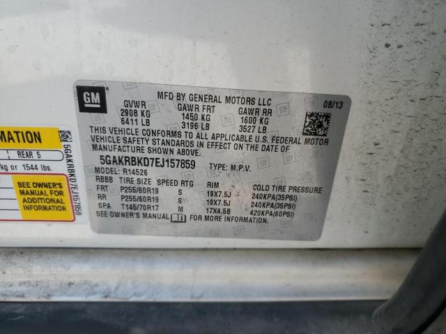 5GAKRBKD7EJ157859 Buick Enclave