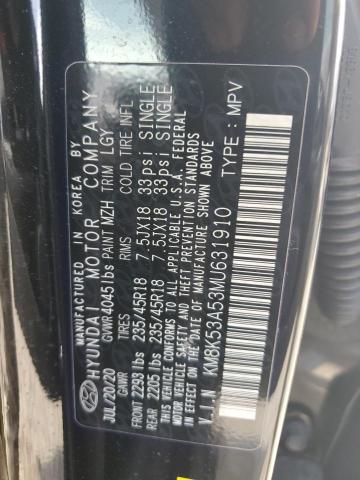 KM8K53A53MU631910 Hyundai Kona Ultimate