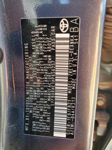 5YFBURHE1HP656257 Toyota COROLLA L