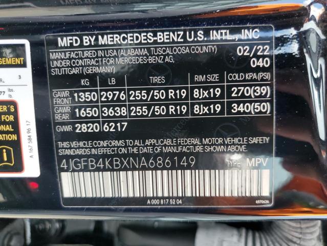 4JGFB4KBXNA686149 Mercedes-Benz GLE-Class GLE 350 4M 13