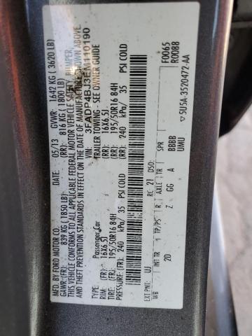 3FADP4BJ3EM110190 Ford FIESTA SE