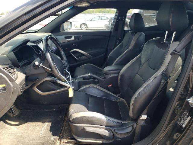 VIN: KMHTC6AEXGU293275 Auction: COPART Lot: 69037303 Location: VA - FREDERICKSBURG KMHTC6AEXGU293275 HYUNDAI VELOSTER 2016 BLACK Photo 7