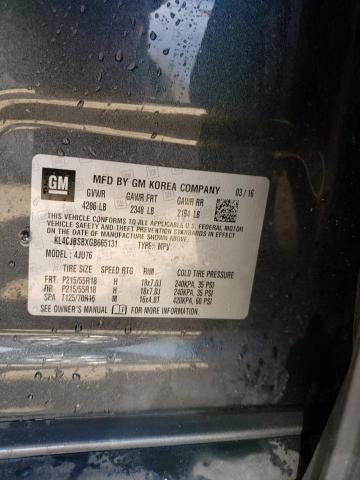 KL4CJBSBXGB665131 Buick Encore Convenience