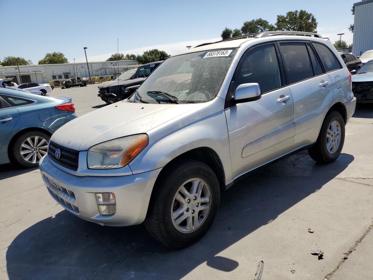 Lot #2205596641 2002 TOYOTA RAV4