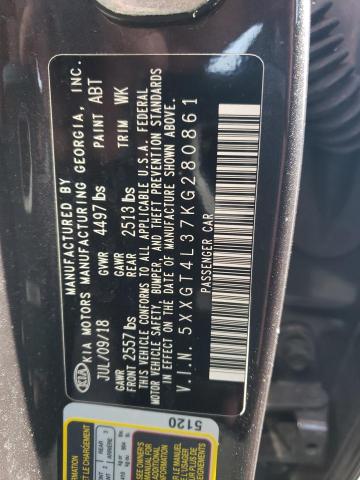 5XXGT4L37KG280861 KIA Optima Lx