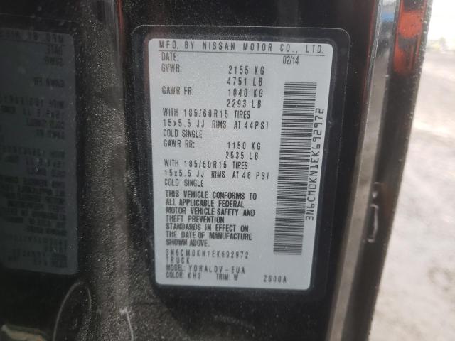 3N6CM0KN1EK692972 Nissan NV200 2.5S