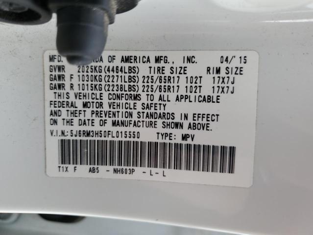 5J6RM3H50FL015550 Honda CR-V EX