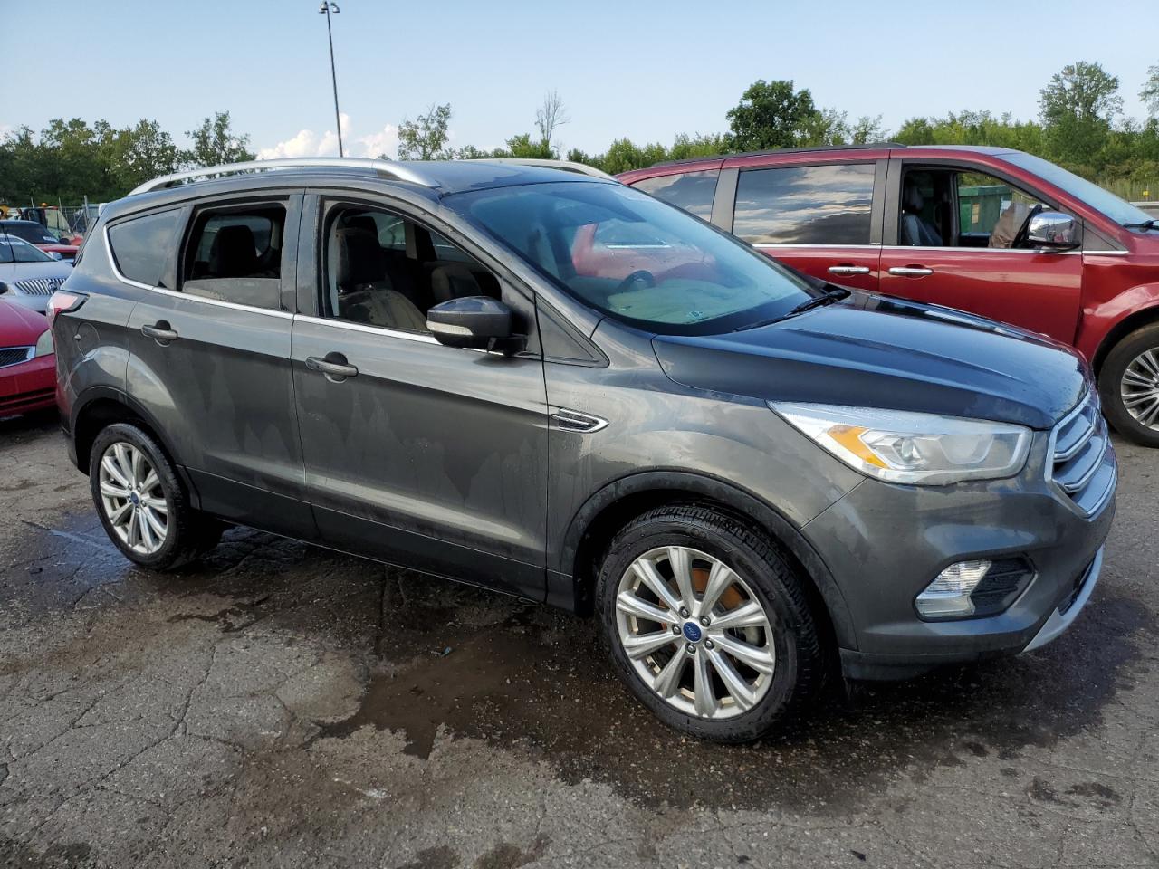 2017 Ford Escape Titanium vin: 1FMCU0JD0HUE33725