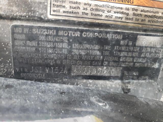 2001 SUZUKI TL1000 R - JS1VT52A412100070