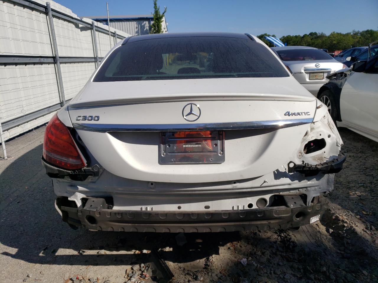 55SWF4KB2FU002839 2015 Mercedes-Benz C 300 4Matic