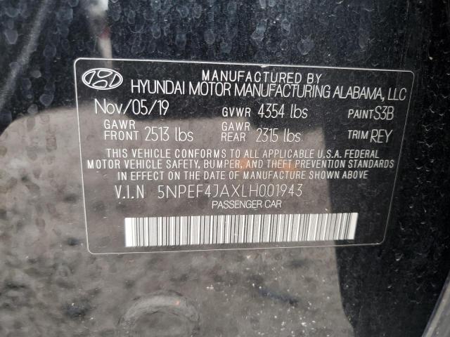 2020 HYUNDAI SONATA SEL - 5NPEF4JAXLH001943