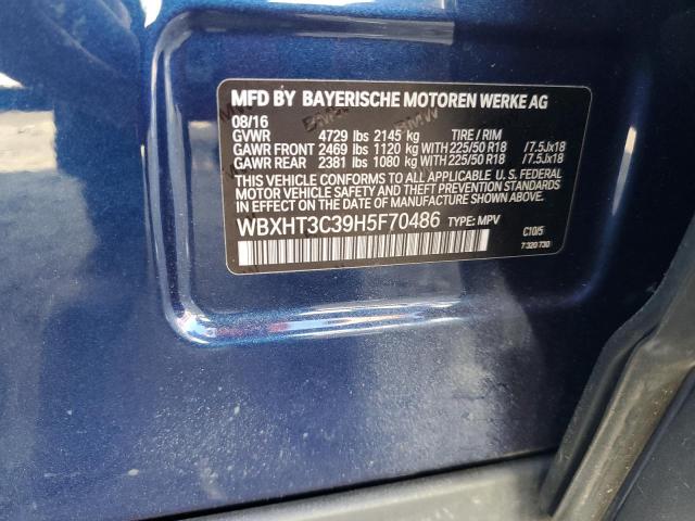 Паркетники BMW X1 2017 Синій