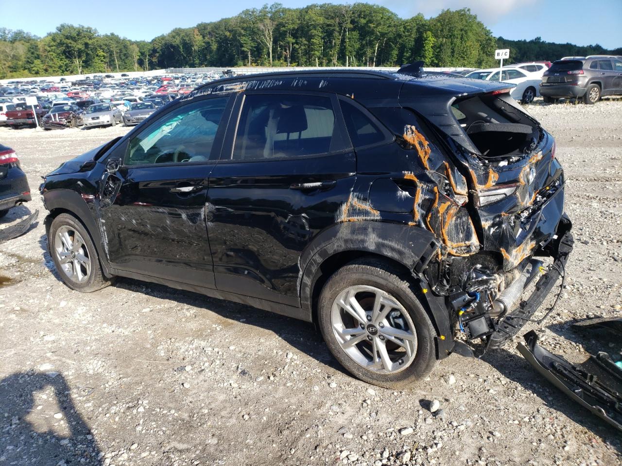 KM8K3CAB7PU055948 2023 Hyundai Kona Sel