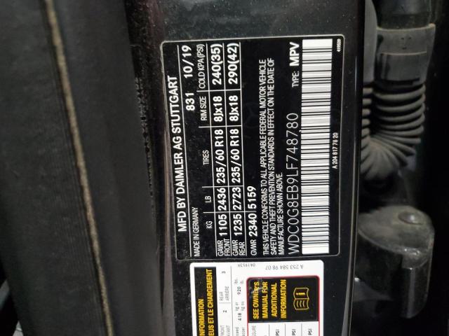 WDC0G8EB9LF748780 Mercedes-Benz Glc 300 4matic