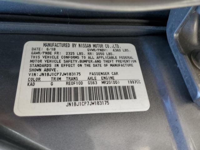 JN1BJ1CP7JW183175 Nissan Rogue Sport S