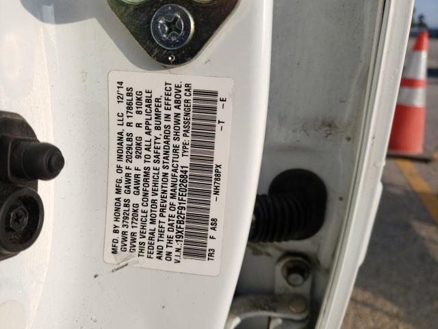 2015 HONDA CIVIC EXL - 19XFB2F91FE026841