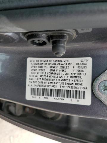 2HGFB2F50EH535935 Honda Civic Lx