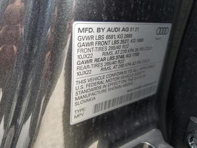 2021 AUDI SQ8 PREMIU - WA1AWBF12MD024775