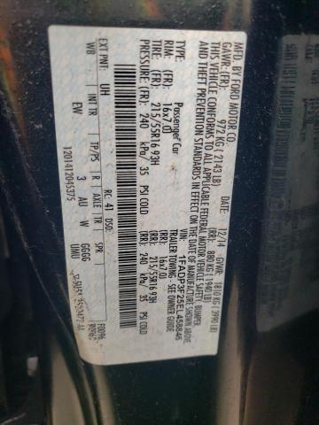 1FADP3F25EL458846 Ford FOCUS SE