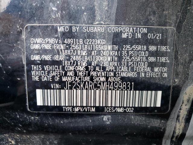 JF2SKARC5MH499831 Subaru Forester Sport