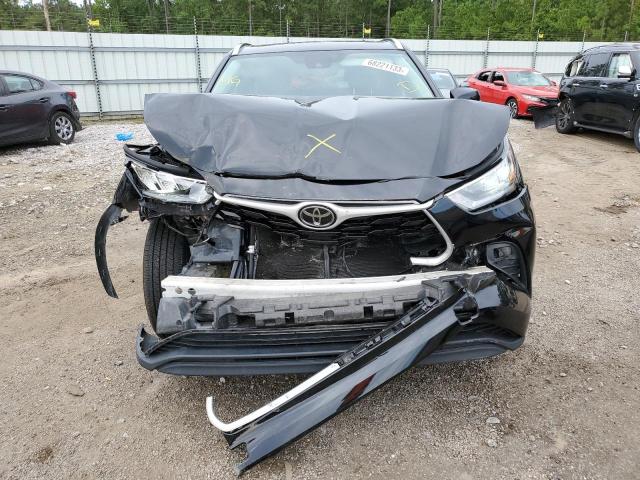 VIN 5TDGZRAH9LS501743 2020 Toyota Highlander, Xle no.5