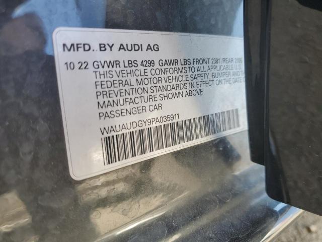 WAUAUDGY9PA035911 Audi A3 PREMIUM 10