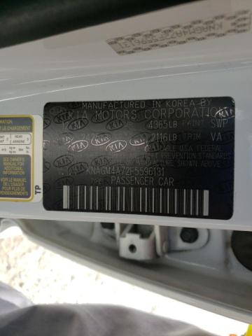 KNAGM4A72F5596131 KIA Optima Lx