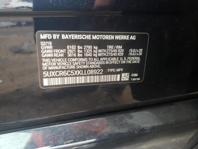 5UXCR6C5XKLL08922 2019 BMW X5 - Image 12