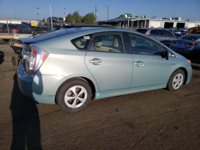 Хетчбеки TOYOTA PRIUS 2014 Зелений