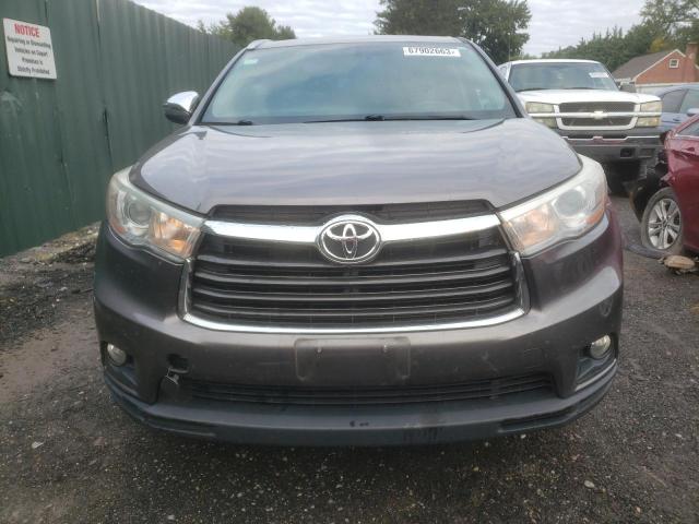 VIN 5TDJKRFH8FS208567 2015 Toyota Highlander, Xle no.5