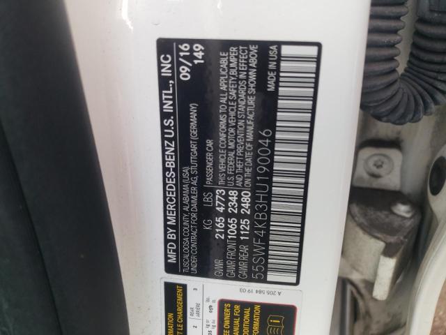 55SWF4KB3HU190046 Mercedes-Benz C 300 4matic