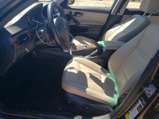 VIN: WBAPH7C51BE678721 Auction: COPART Lot: 66271553 Location: NC - CHINA GROVE WBAPH7C51BE678721 BMW 3 SERIES 2011 BLACK Photo 7
