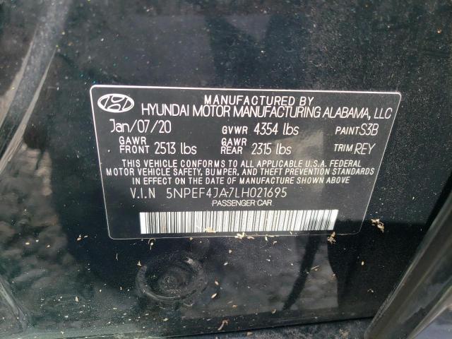 2020 HYUNDAI SONATA SEL - 5NPEF4JA7LH021695