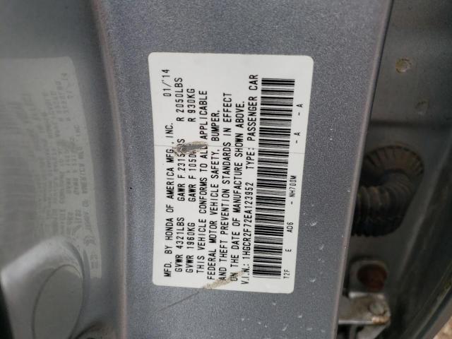1HGCR2F72EA123952 | 2014 HONDA ACCORD EX