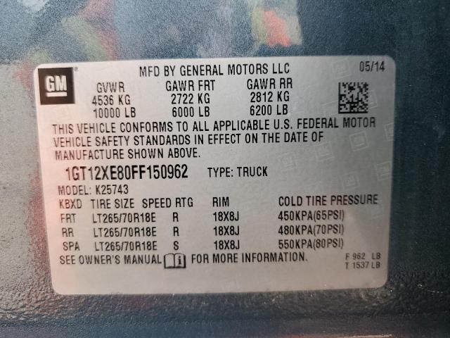 1GT12XE80FF150962 GMC Sierra K2500 Heavy Duty