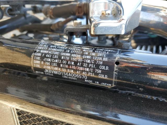 2006 KAWASAKI VN1600 D6F - JKBVNKD156A006570