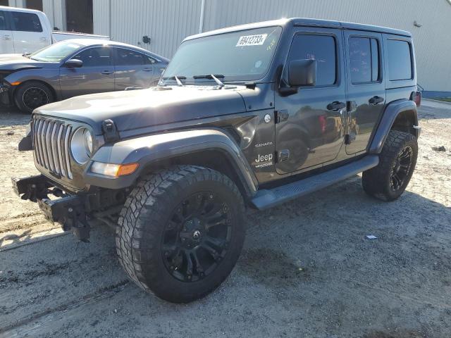 Vin: 1c4hjxenxjw325069, lot: 69412733, jeep wrangler sahara 20181