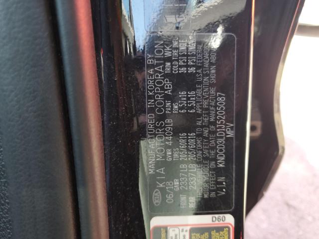KNDCD3LD1J5205087 KIA NIRO EX