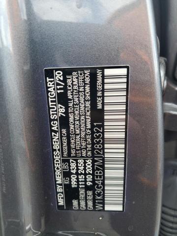 W1K3G4EB7MJ283321 Mercedes-Benz A 220