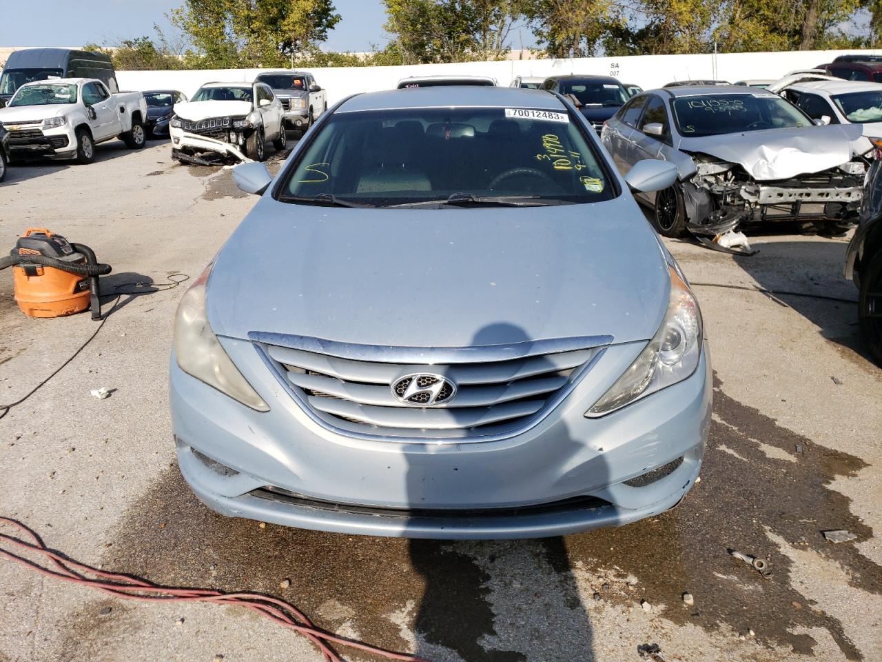 Lot #2487408524 2012 HYUNDAI SONATA GLS