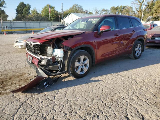 VIN 5TDBZRBH8LS050166 2020 Toyota Highlander, L no.1